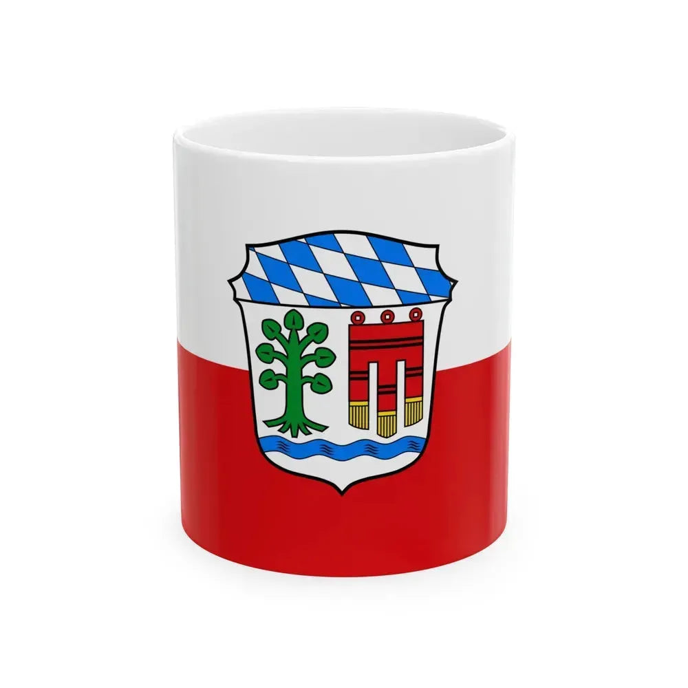 Flag of Lindau Germany - White Coffee Mug 11oz - Go Mug Yourself