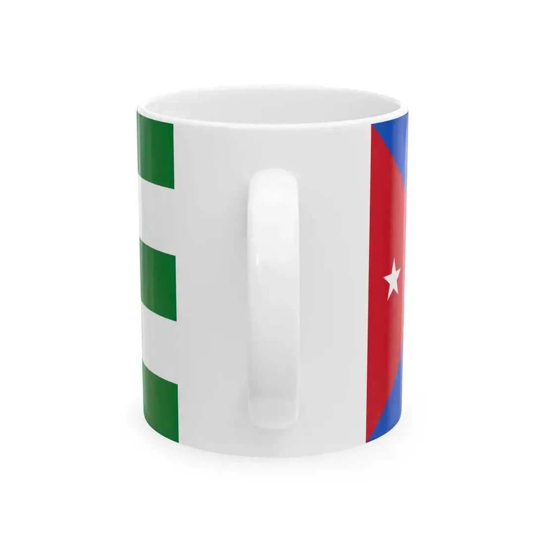 Flag of Lipkovo Municipality North Macedonia (North Macedonia) White Coffee Mug - Go Mug Yourself