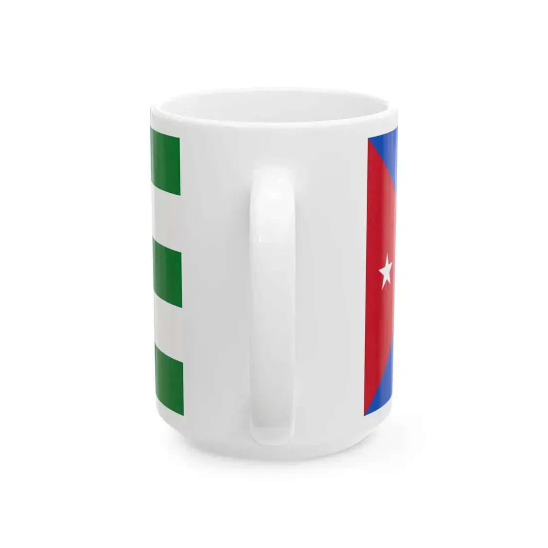 Flag of Lipkovo Municipality North Macedonia (North Macedonia) White Coffee Mug - Go Mug Yourself