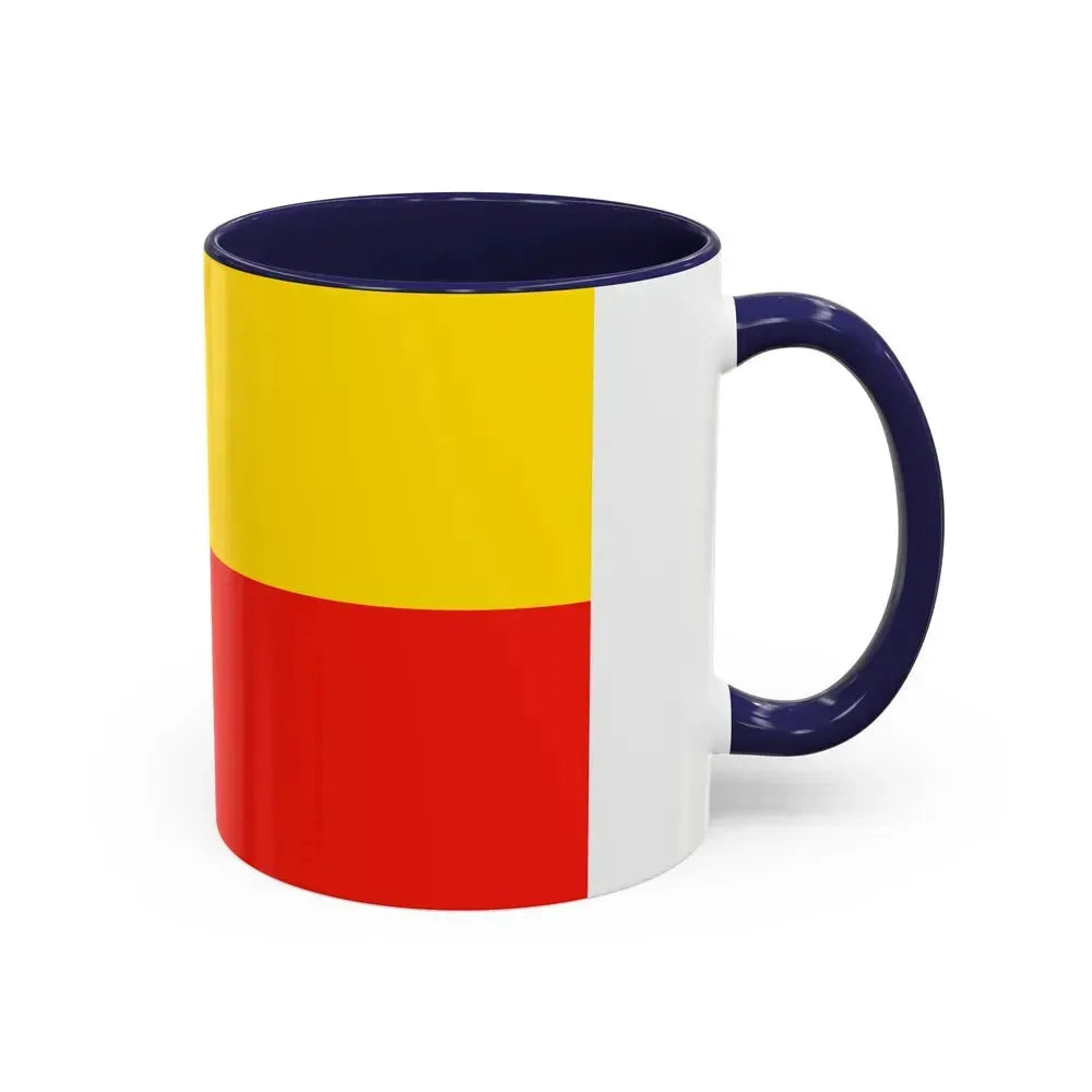 Flag of Lippe Germany - Accent Coffee Mug - Go Mug Yourself