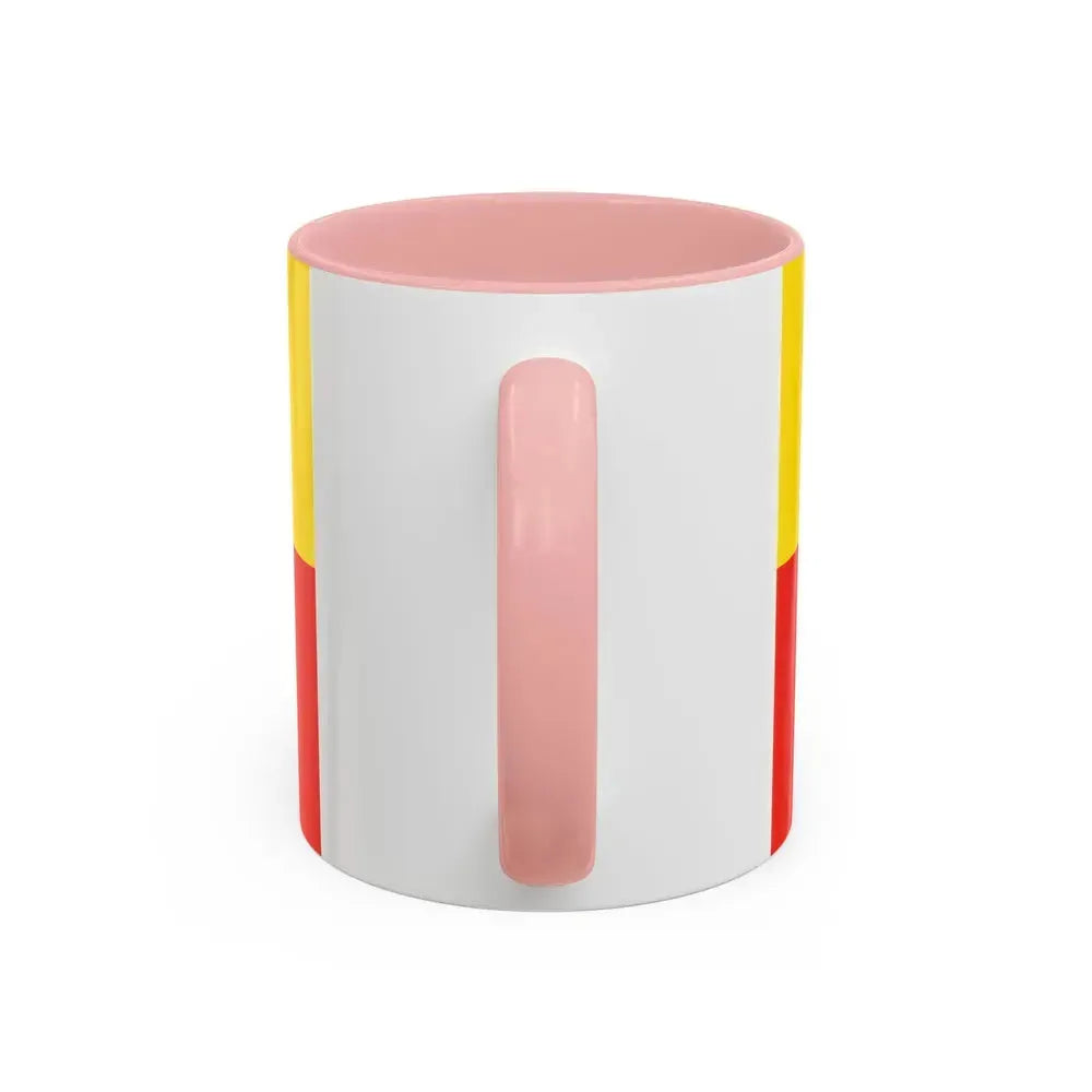 Flag of Lippe Germany - Accent Coffee Mug - Go Mug Yourself