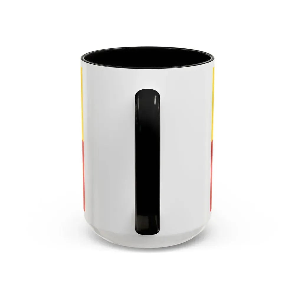 Flag of Lippe Germany - Accent Coffee Mug - Go Mug Yourself