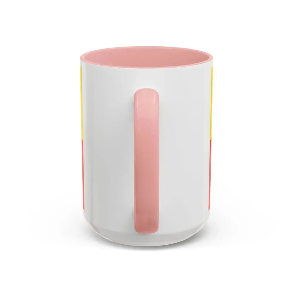 Flag of Lippe Germany - Accent Coffee Mug - Go Mug Yourself