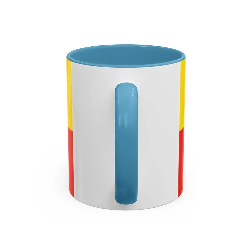 Flag of Lippe Germany - Accent Coffee Mug - Go Mug Yourself