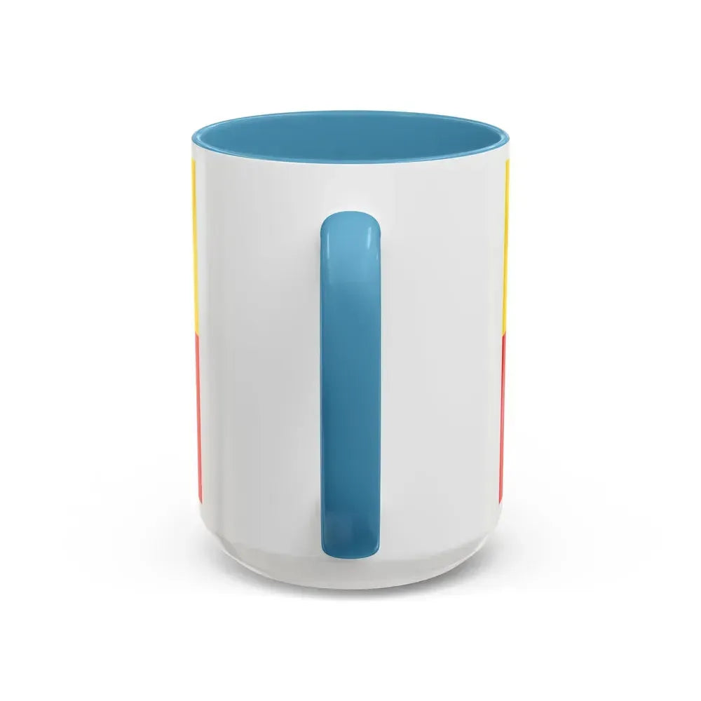 Flag of Lippe Germany - Accent Coffee Mug - Go Mug Yourself