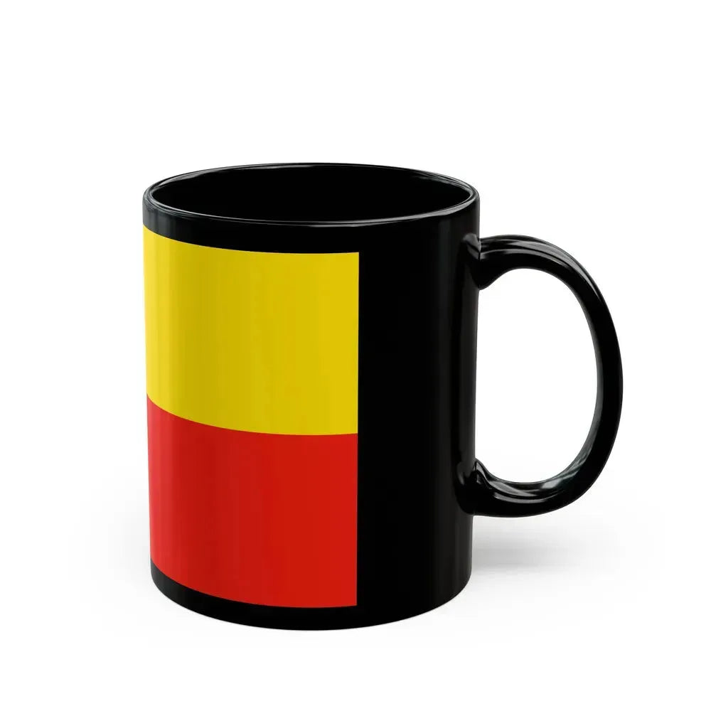 Flag of Lippe Germany - Black Coffee Mug - Go Mug Yourself