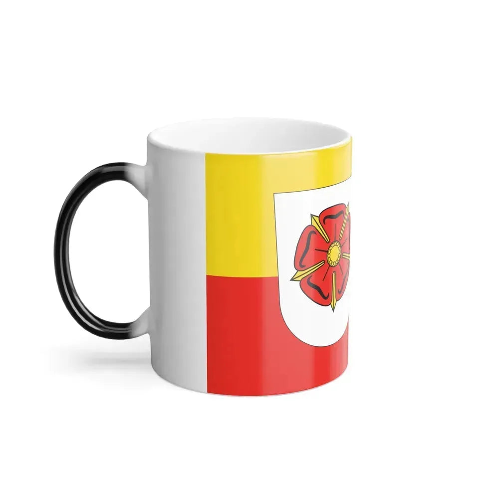 Flag of Lippe Germany - Color Changing Coffee Mug - Go Mug Yourself