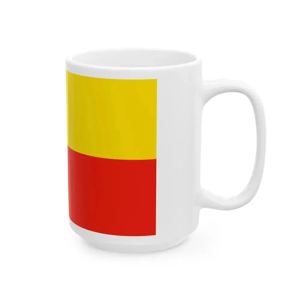 Flag of Lippe Germany - White Coffee Mug - Go Mug Yourself