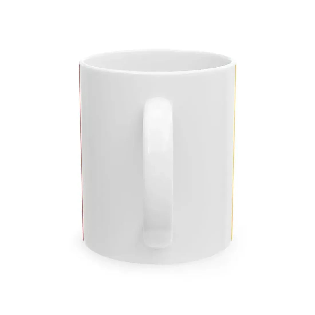 Flag of Lithuania colums (Lithuania) White Coffee Mug - Go Mug Yourself