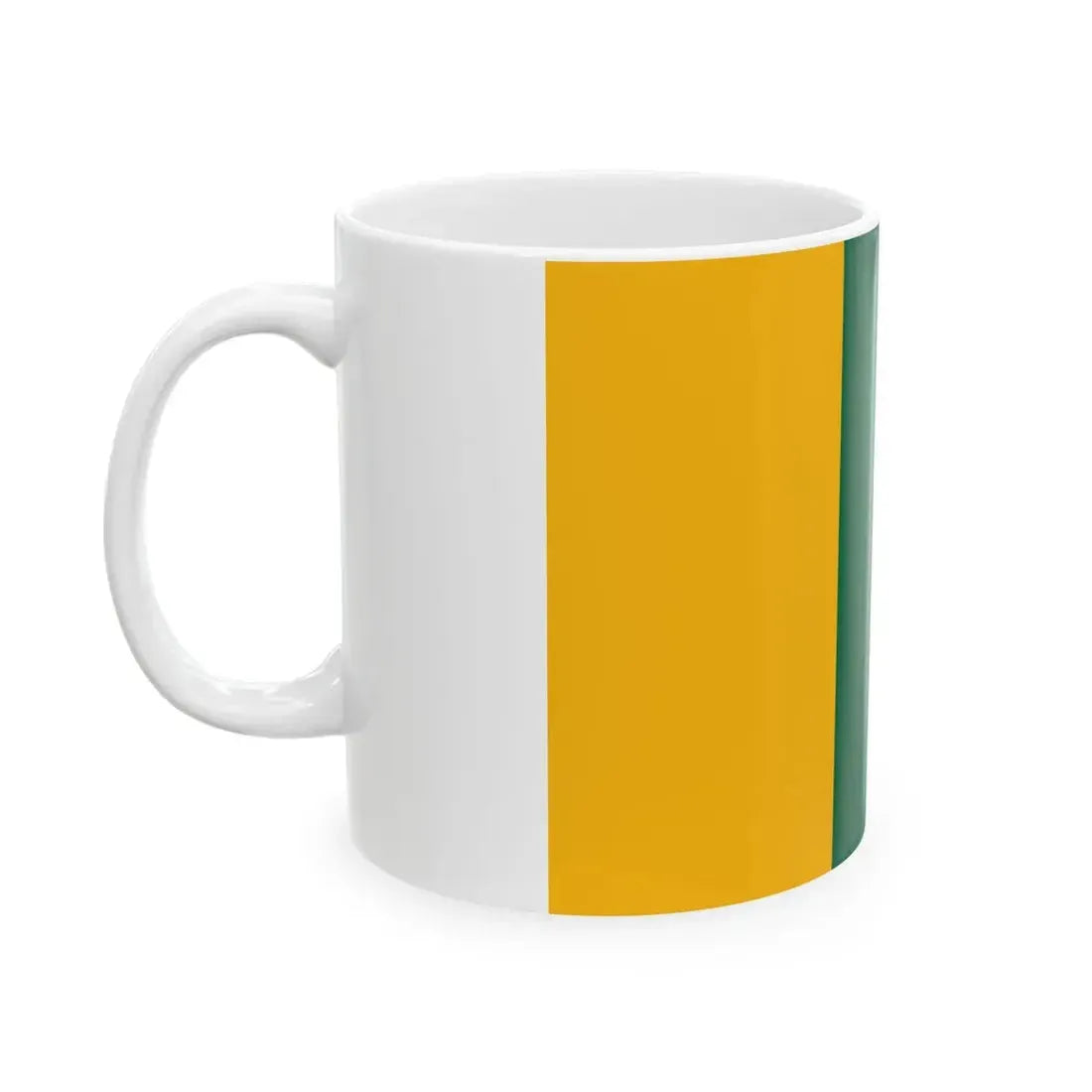 Flag of Lithuania colums (Lithuania) White Coffee Mug - Go Mug Yourself