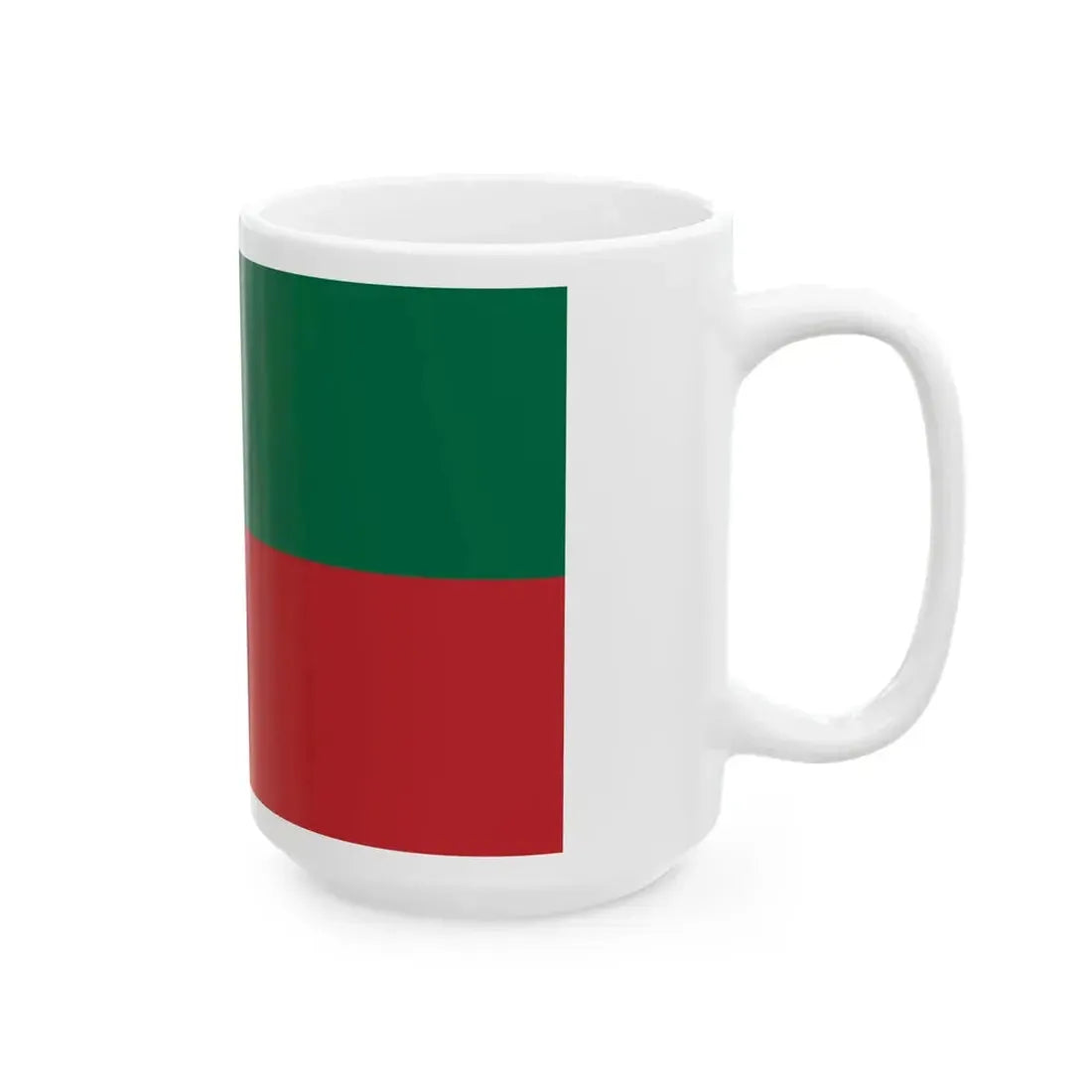 Flag of Lithuania during the Vilnius Conference (Lithuania) White Coffee Mug - Go Mug Yourself