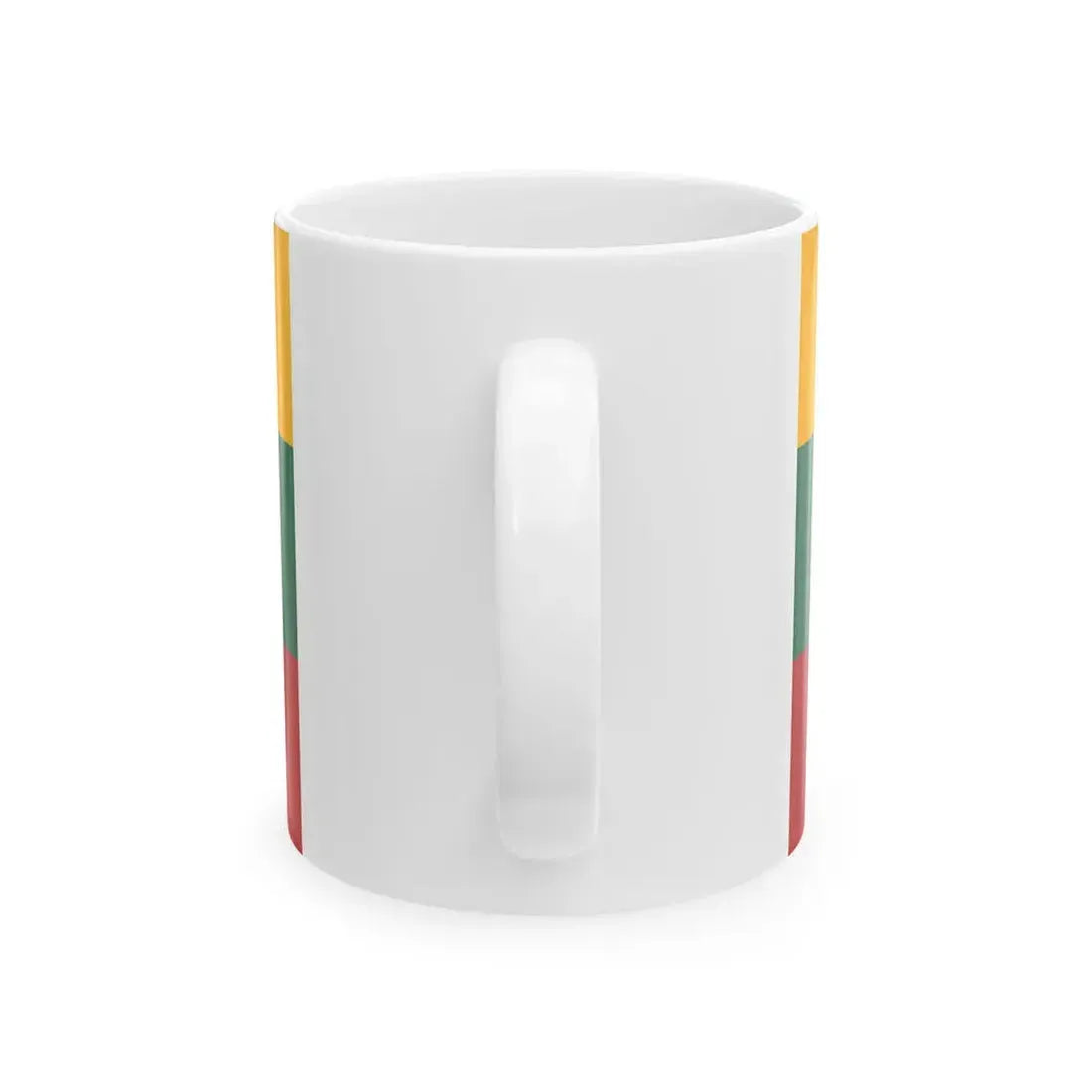Flag of Lithuania (Lithuania) White Coffee Mug - Go Mug Yourself