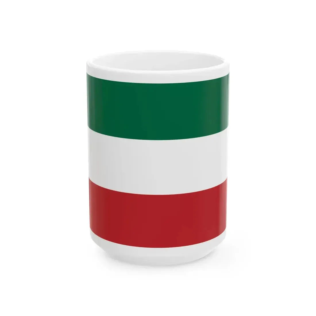 Flag of Lithuania Minor (Lithuania) White Coffee Mug 15oz - Go Mug Yourself