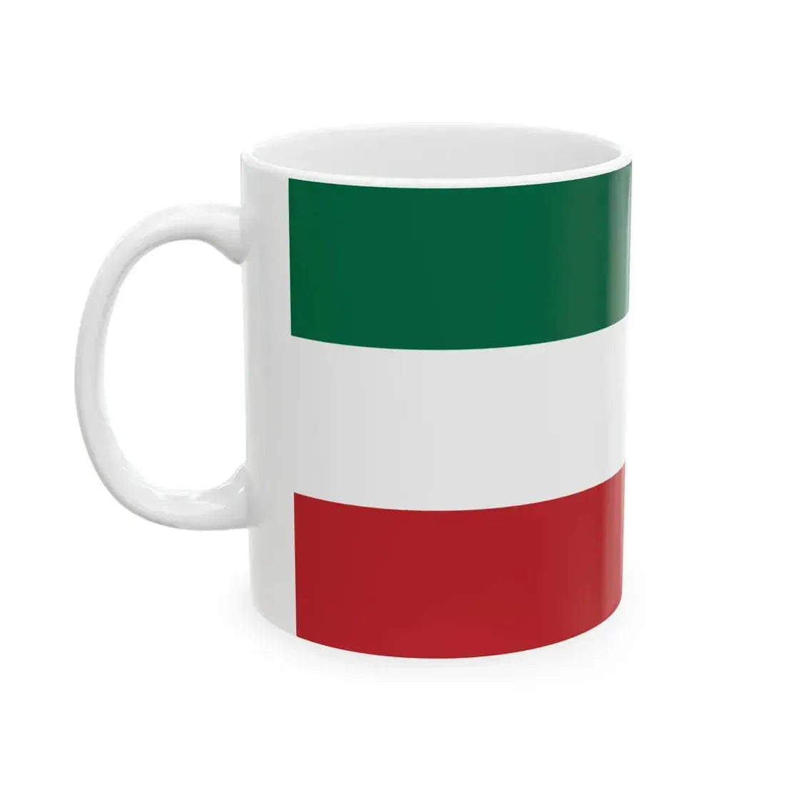 Flag of Lithuania Minor (Lithuania) White Coffee Mug - Go Mug Yourself