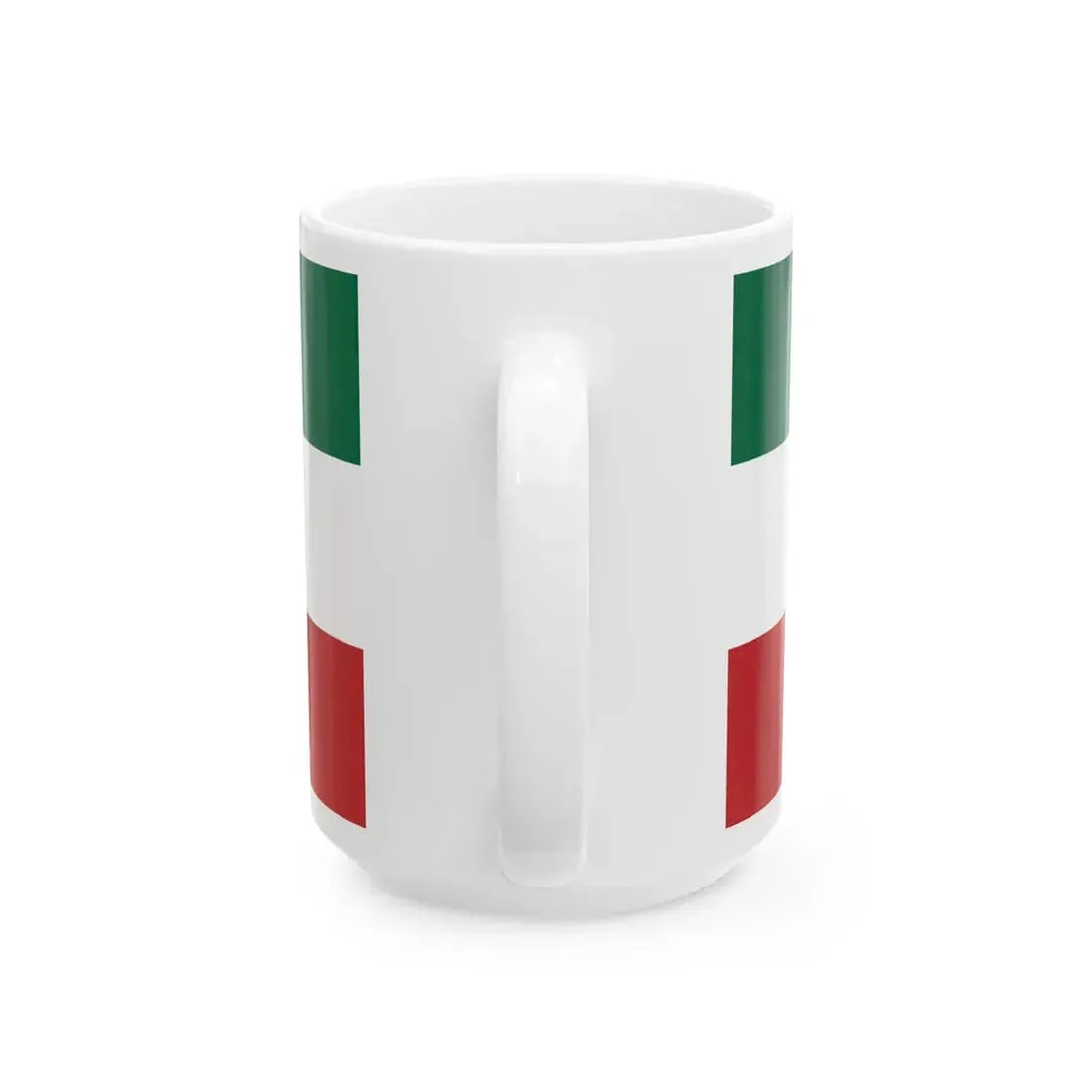 Flag of Lithuania Minor (Lithuania) White Coffee Mug - Go Mug Yourself