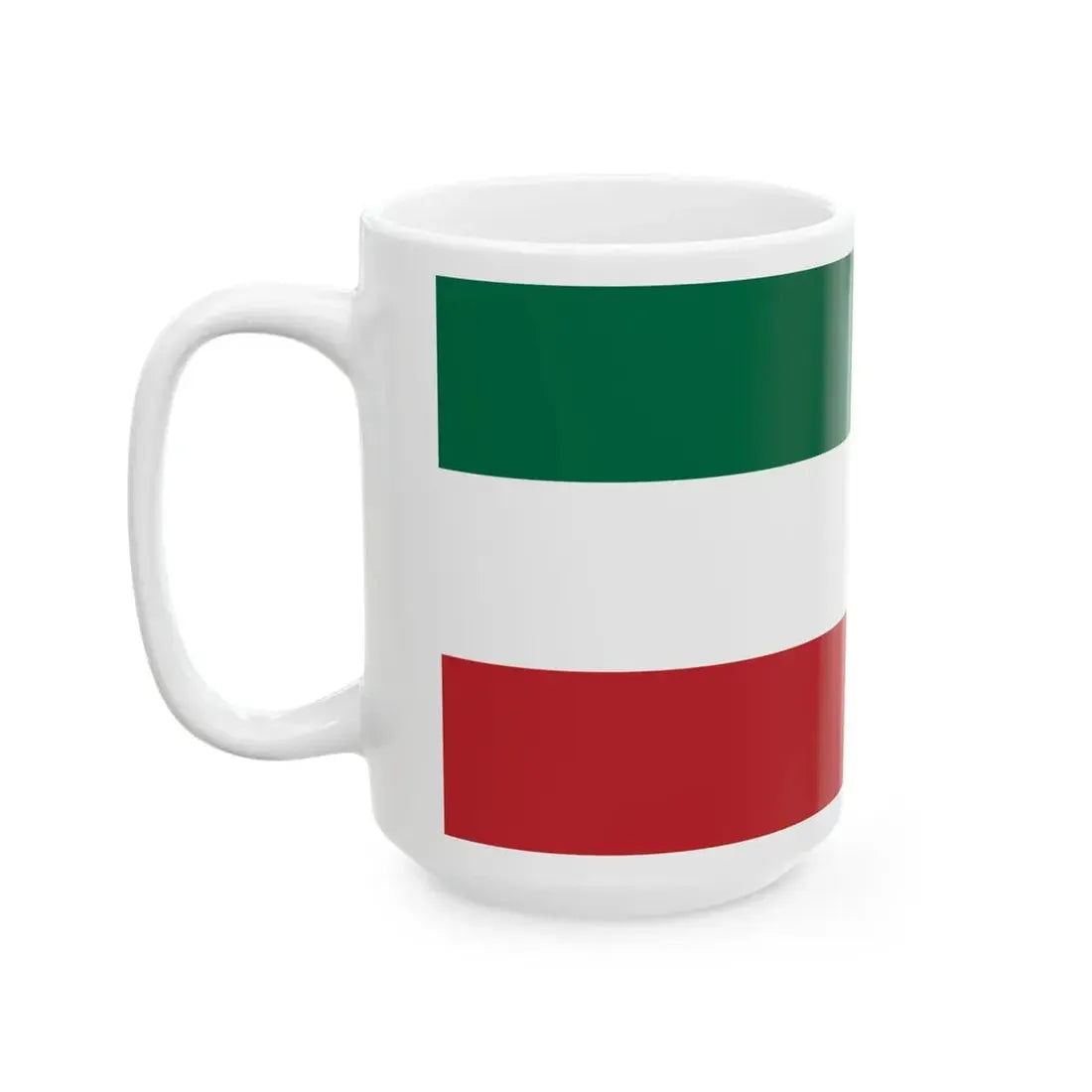 Flag of Lithuania Minor (Lithuania) White Coffee Mug - Go Mug Yourself