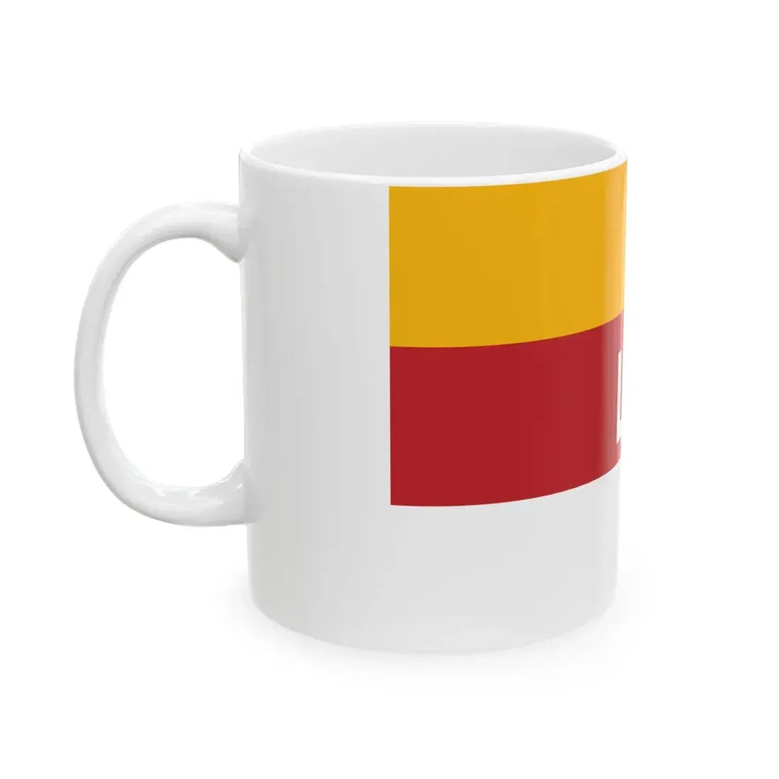 Flag of Lithuania Proposal No. 1 1940 (Lithuania) White Coffee Mug - Go Mug Yourself
