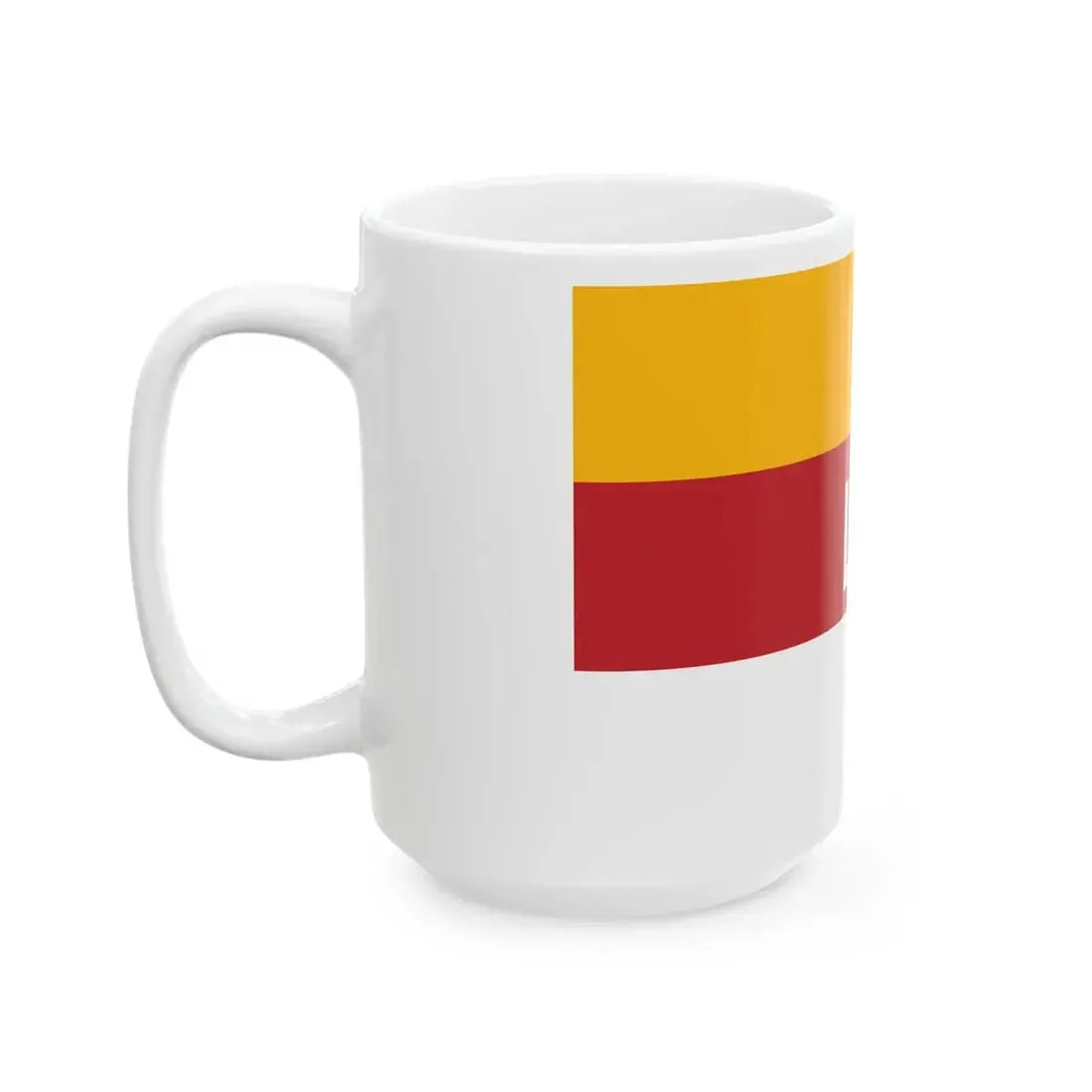 Flag of Lithuania Proposal No. 1 1940 (Lithuania) White Coffee Mug - Go Mug Yourself