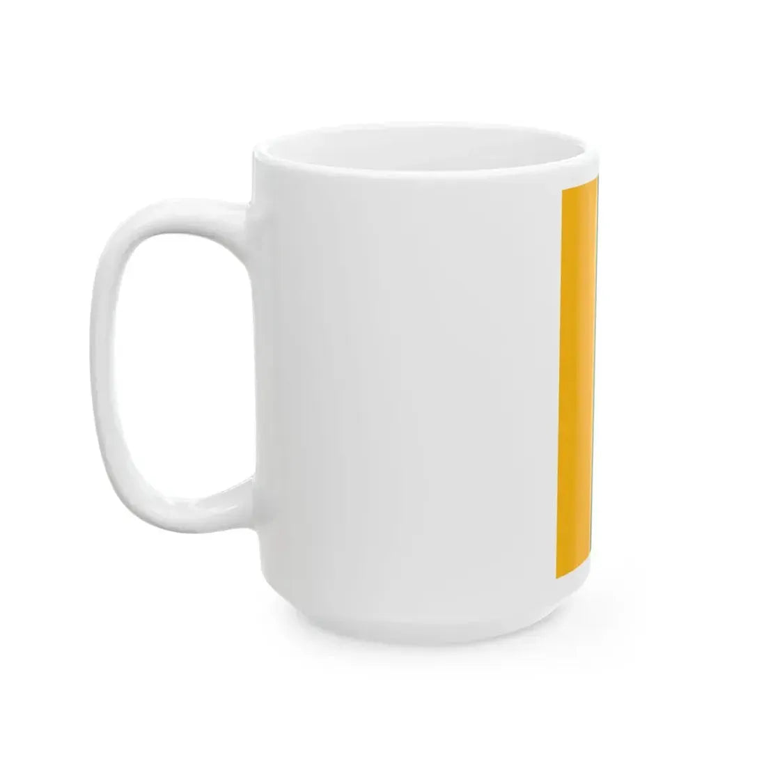 Flag of Lithuania vertical (Lithuania) White Coffee Mug - Go Mug Yourself