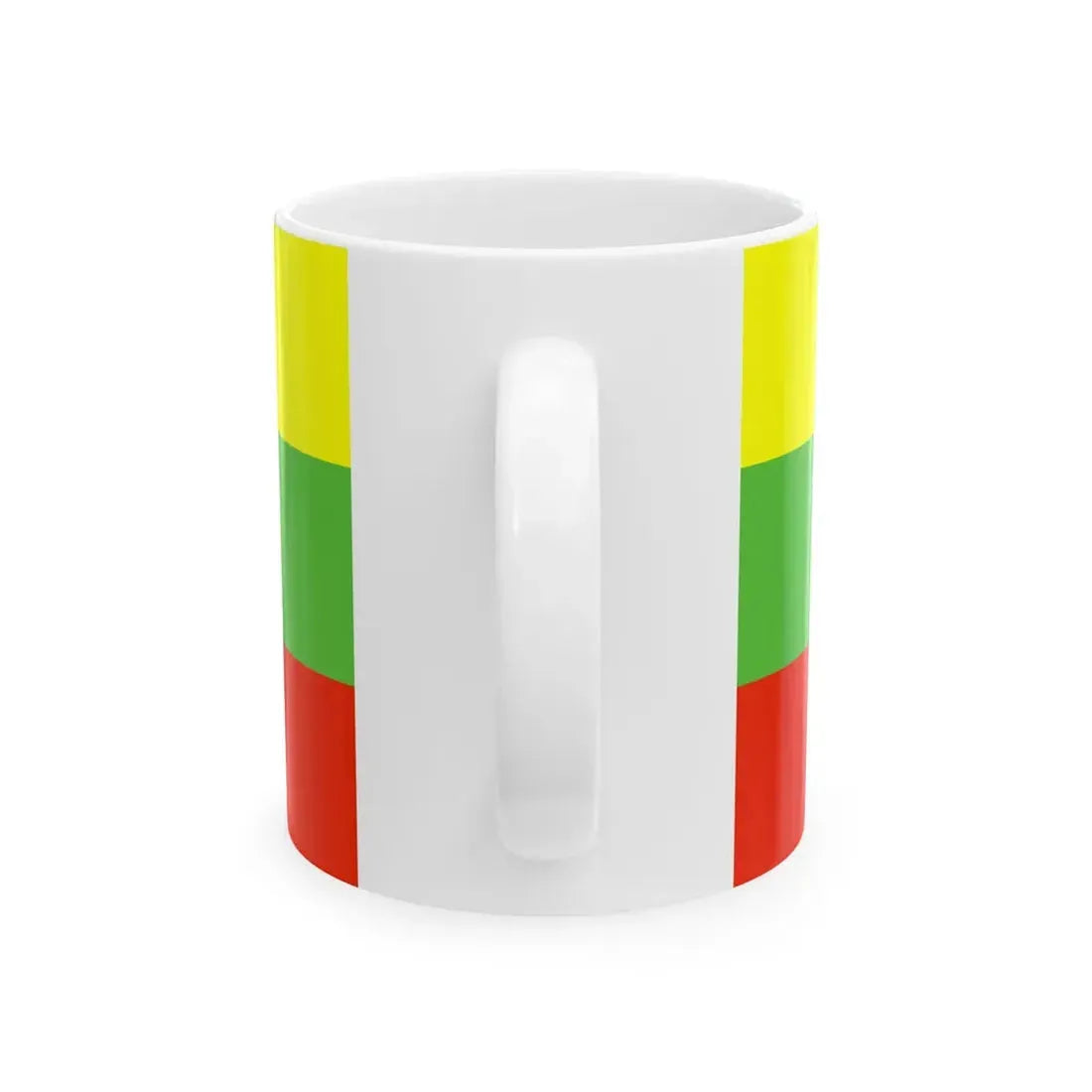 Flag of Lithuania WFB 2000 (Lithuania) White Coffee Mug - Go Mug Yourself