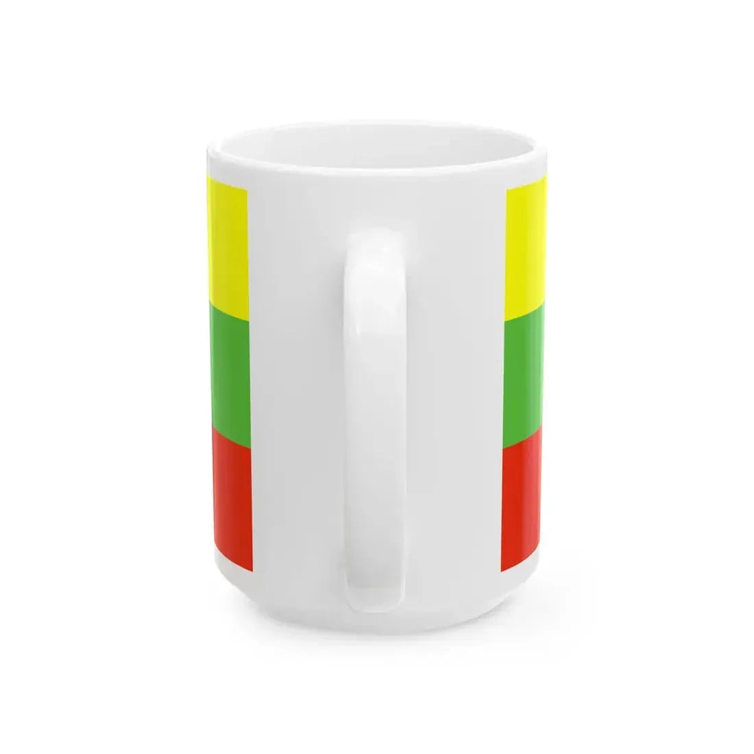 Flag of Lithuania WFB 2000 (Lithuania) White Coffee Mug - Go Mug Yourself
