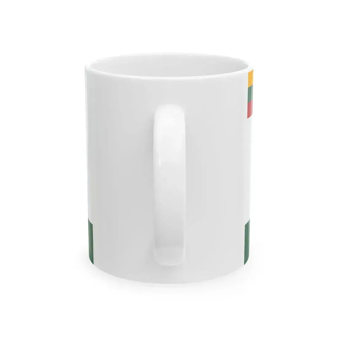 Flag of Lithuanian Scout (Lithuania) White Coffee Mug - Go Mug Yourself