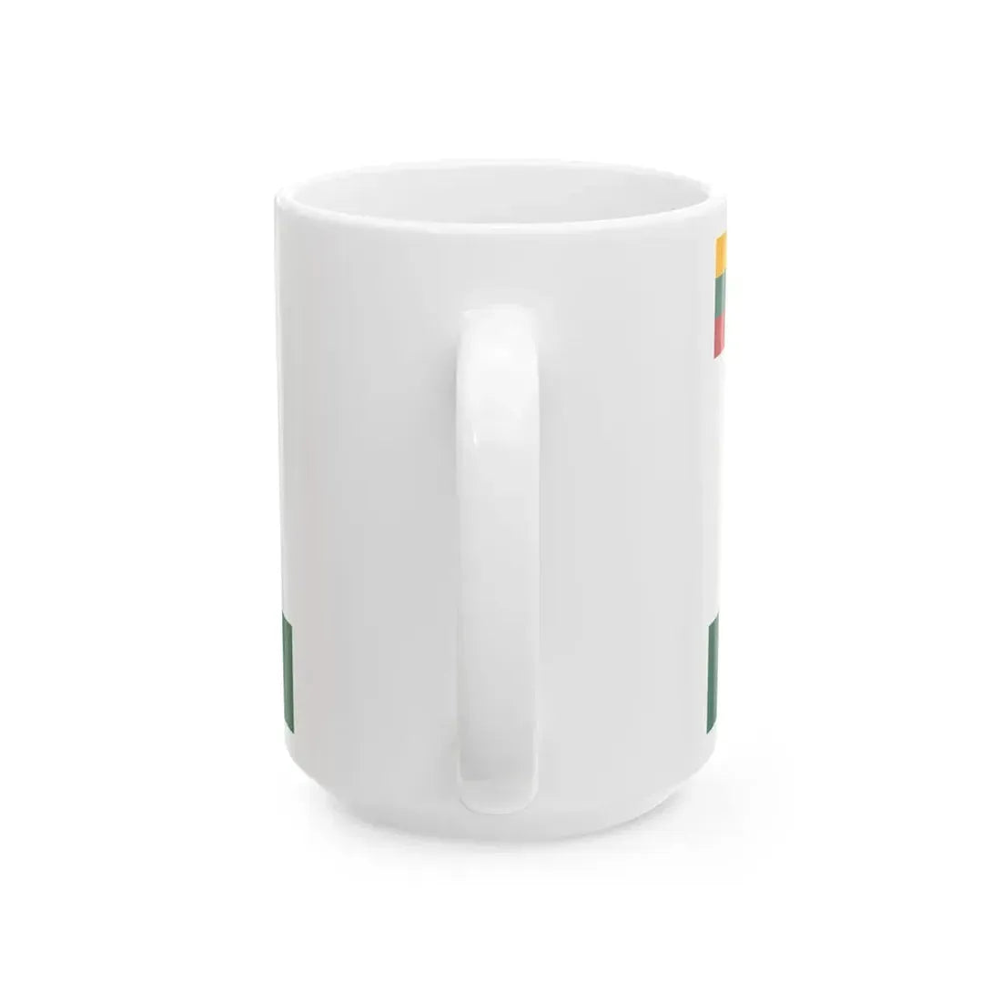 Flag of Lithuanian Scout (Lithuania) White Coffee Mug - Go Mug Yourself