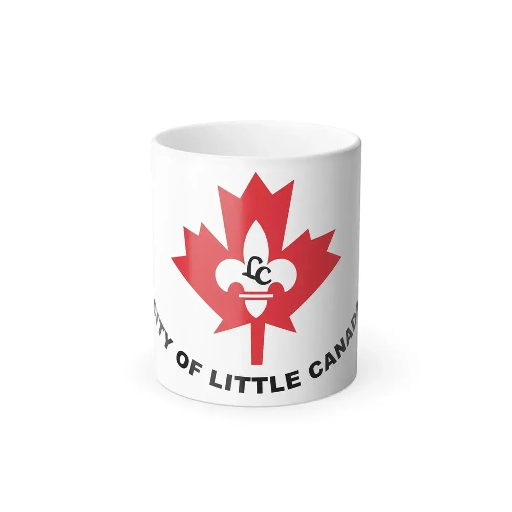 Flag of Little Canada, Minnesota - Color Changing Coffee Mug 11oz - Go Mug Yourself