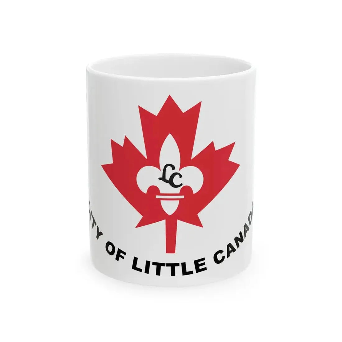 Flag of Little Canada Minnesota (United States) White Coffee Mug 11oz - Go Mug Yourself