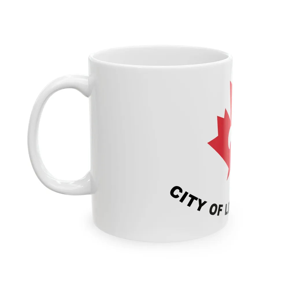 Flag of Little Canada Minnesota (United States) White Coffee Mug - Go Mug Yourself