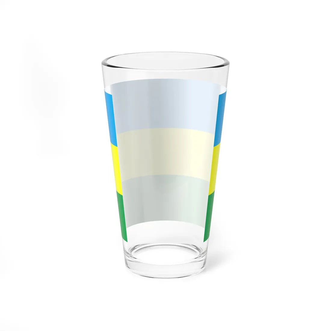 Flag of Liubeshiv raion (Ukraine) Pint Glass 16oz - Go Mug Yourself