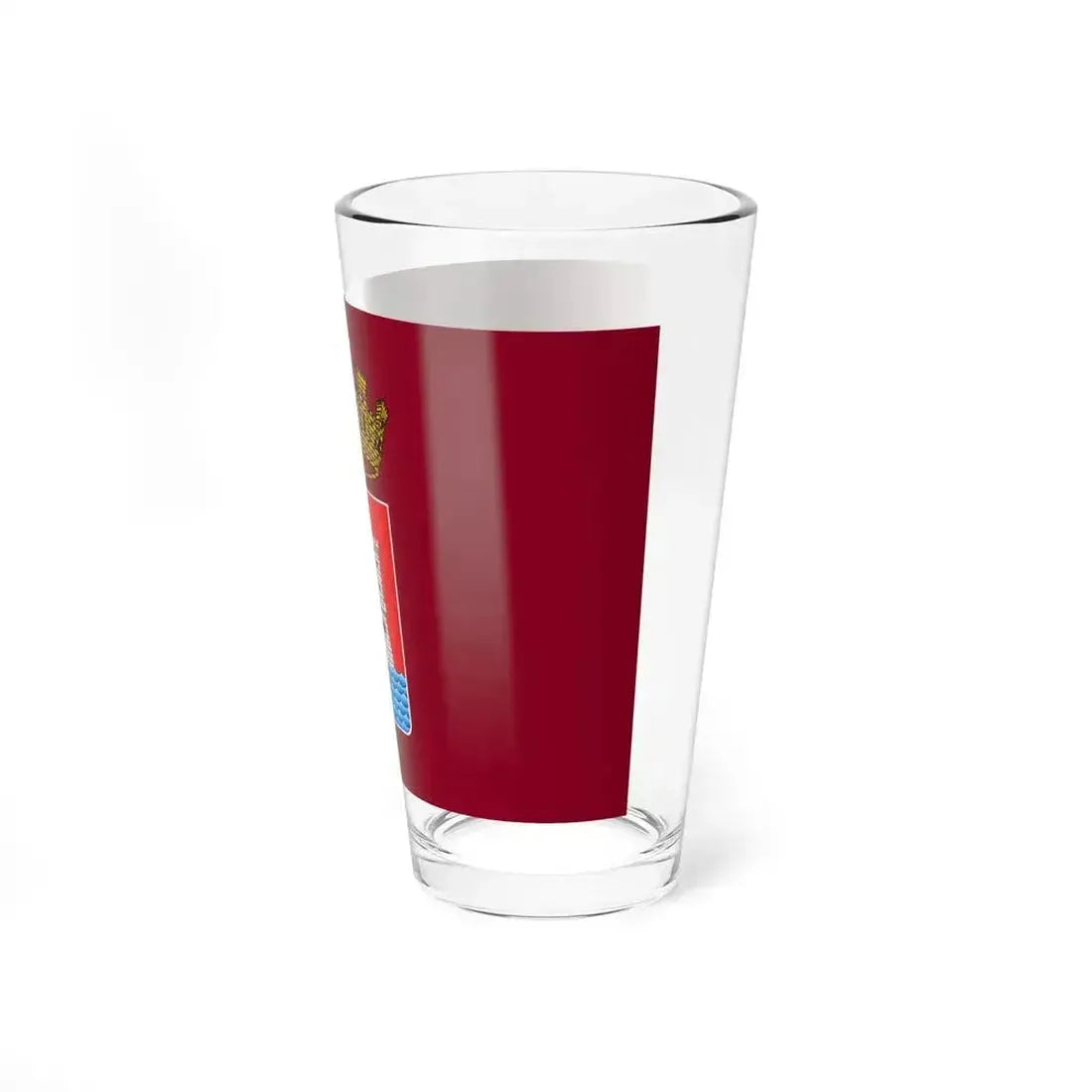 Flag of Livorno Italy - Pint Glass 16oz - Go Mug Yourself
