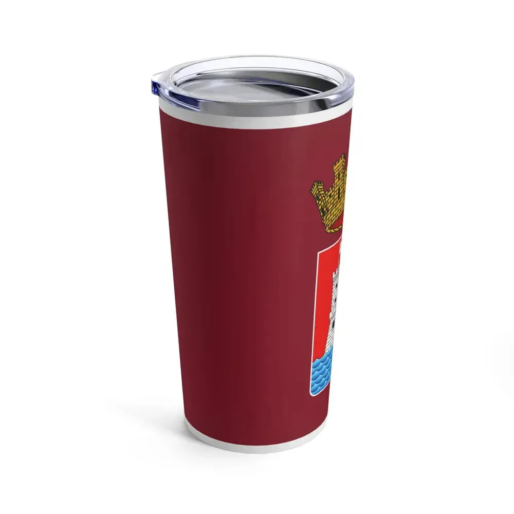 Flag of Livorno Italy - Tumbler 20oz - Go Mug Yourself