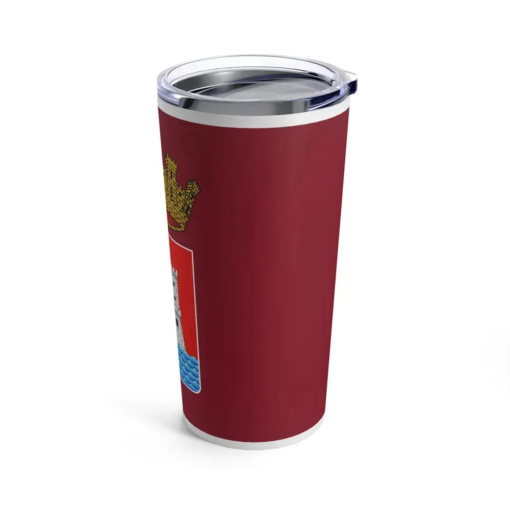 Flag of Livorno Italy - Tumbler 20oz - Go Mug Yourself
