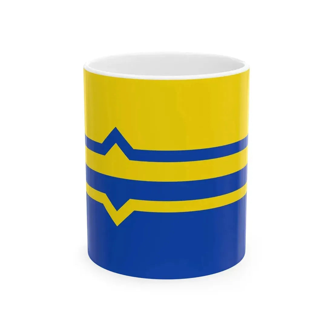 Flag of Lochem (Netherlands) White Coffee Mug 11oz - Go Mug Yourself