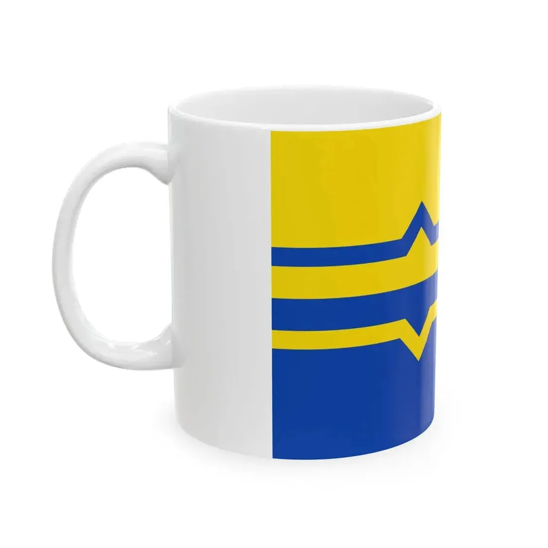 Flag of Lochem (Netherlands) White Coffee Mug - Go Mug Yourself