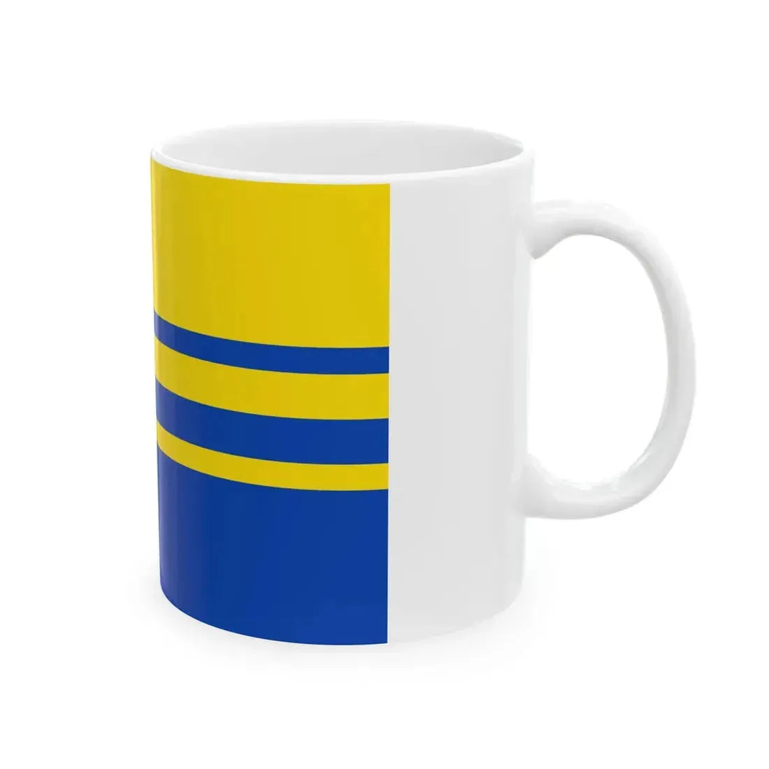 Flag of Lochem (Netherlands) White Coffee Mug - Go Mug Yourself