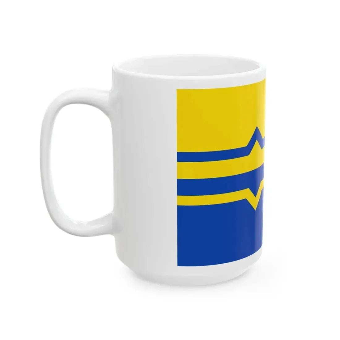 Flag of Lochem (Netherlands) White Coffee Mug - Go Mug Yourself