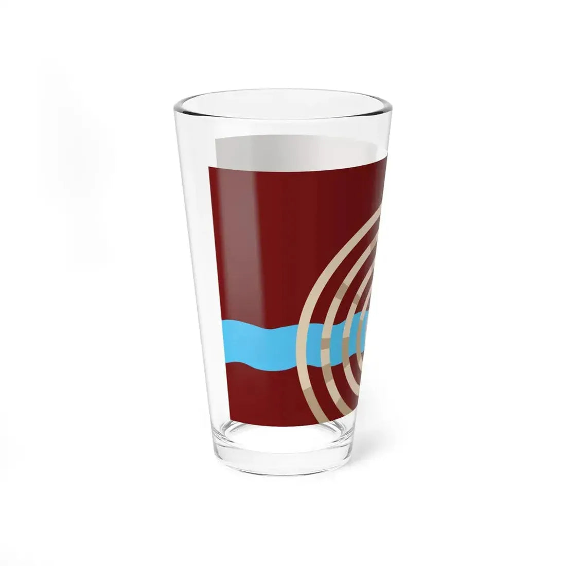Flag of Lockport Illinois (United States) Pint Glass 16oz - Go Mug Yourself