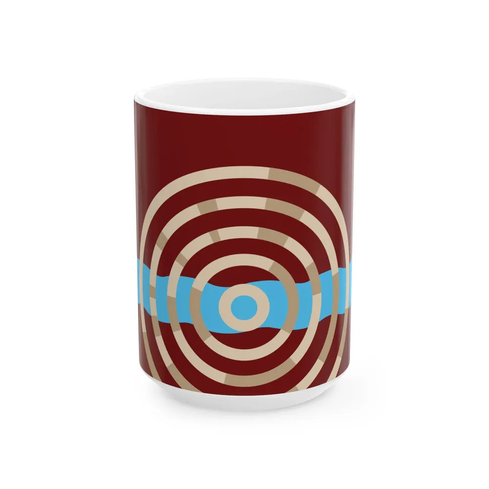 Flag of Lockport Illinois (United States) White Coffee Mug 15oz - Go Mug Yourself