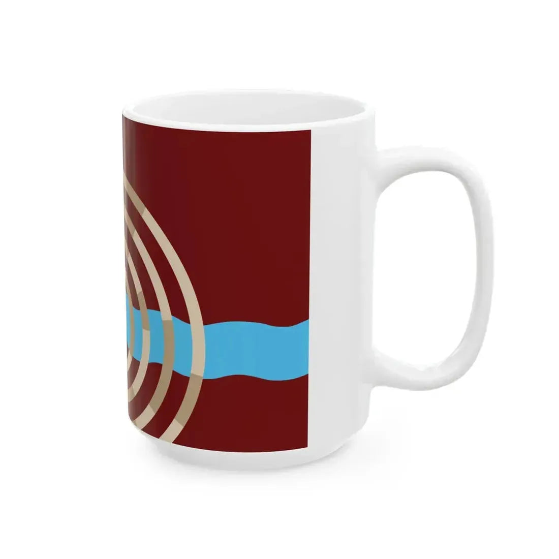 Flag of Lockport Illinois (United States) White Coffee Mug - Go Mug Yourself