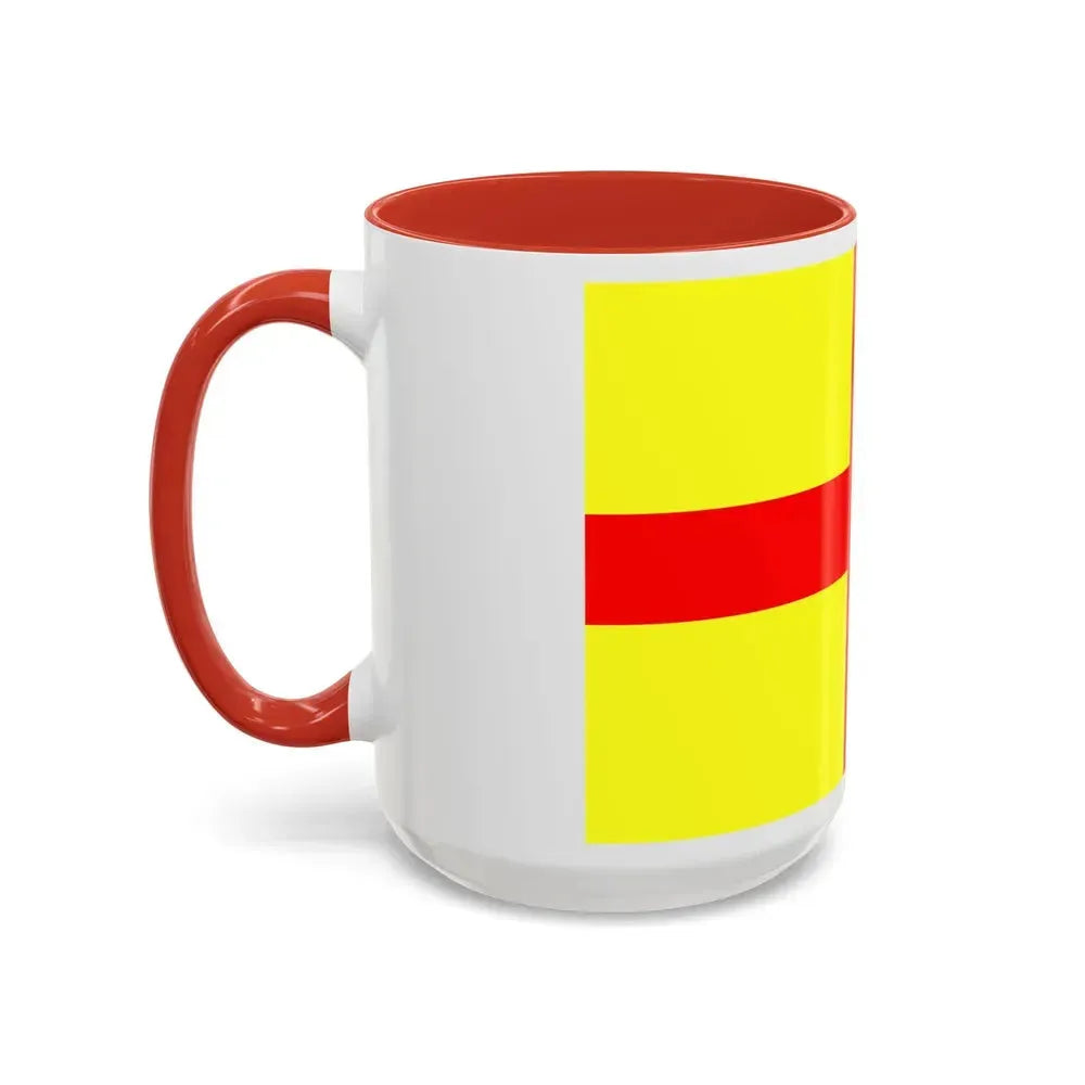 Flag of Lodi Italy - Accent Coffee Mug - Go Mug Yourself