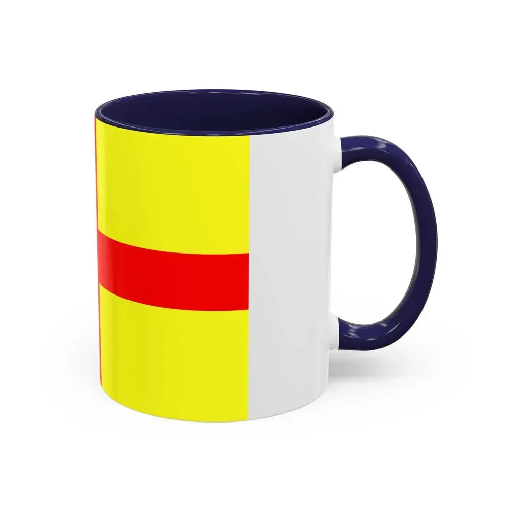 Flag of Lodi Italy - Accent Coffee Mug - Go Mug Yourself
