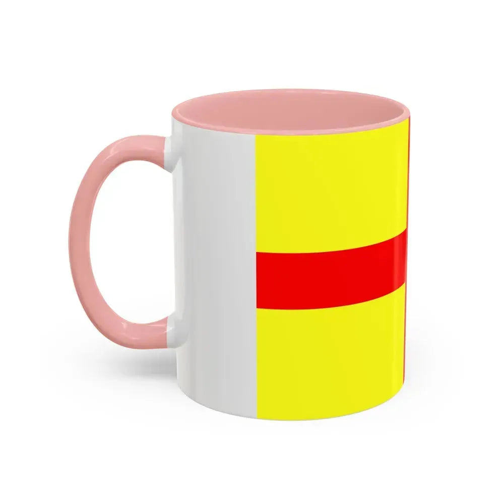 Flag of Lodi Italy - Accent Coffee Mug - Go Mug Yourself
