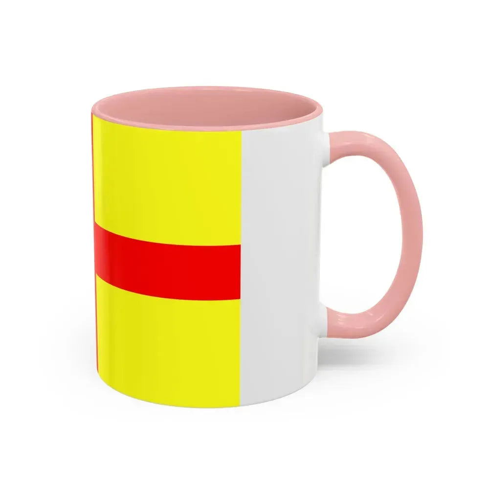 Flag of Lodi Italy - Accent Coffee Mug - Go Mug Yourself