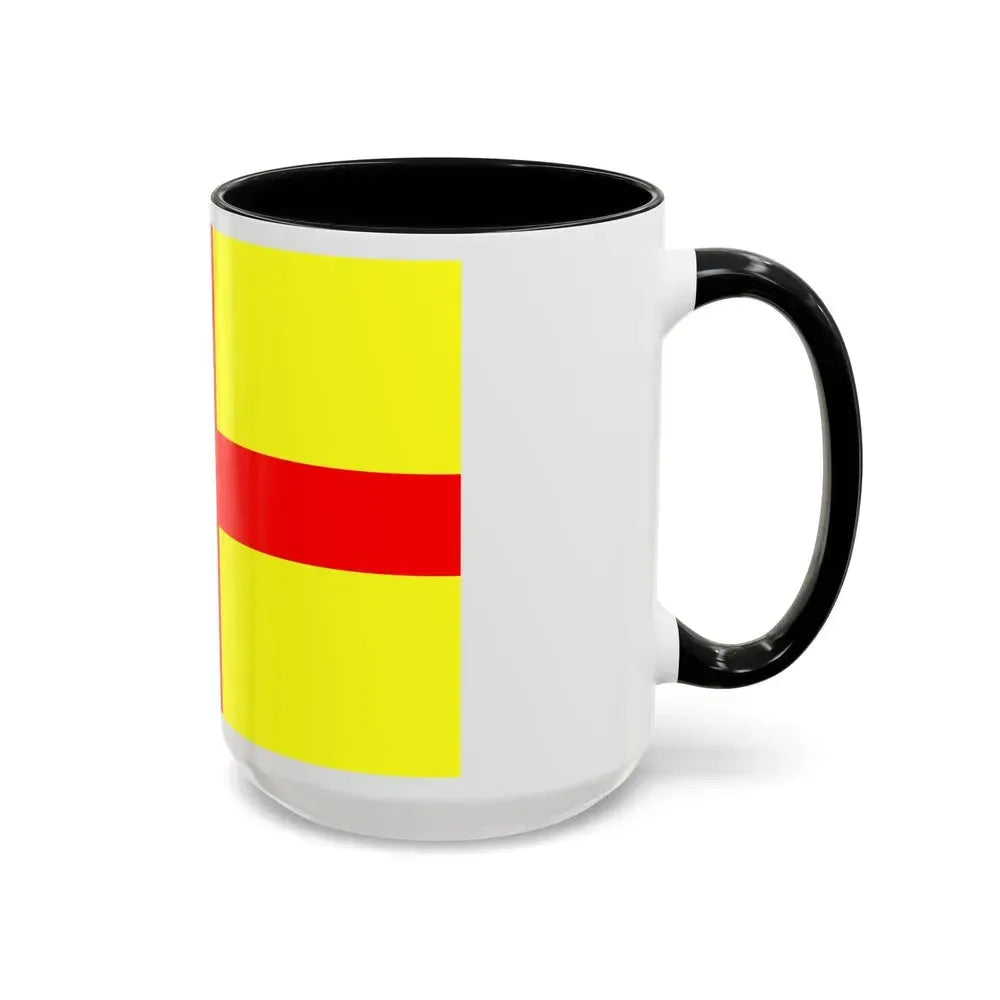 Flag of Lodi Italy - Accent Coffee Mug - Go Mug Yourself
