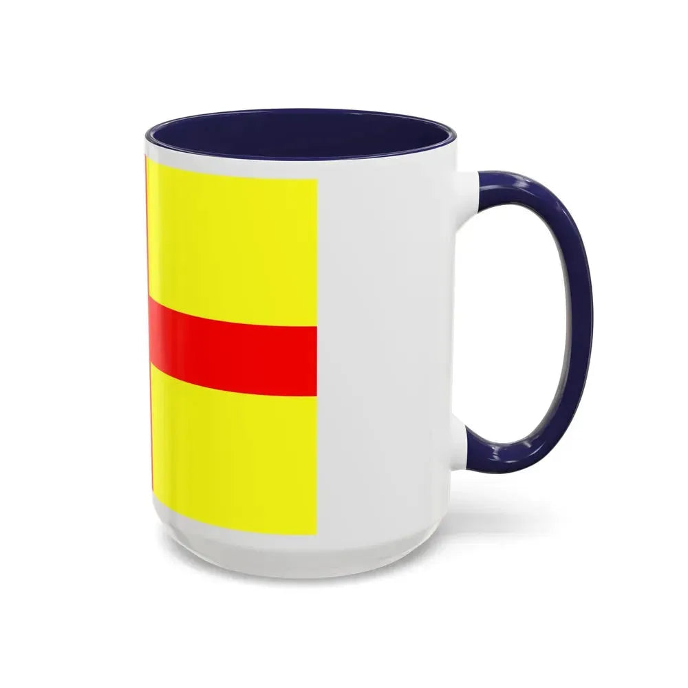 Flag of Lodi Italy - Accent Coffee Mug - Go Mug Yourself