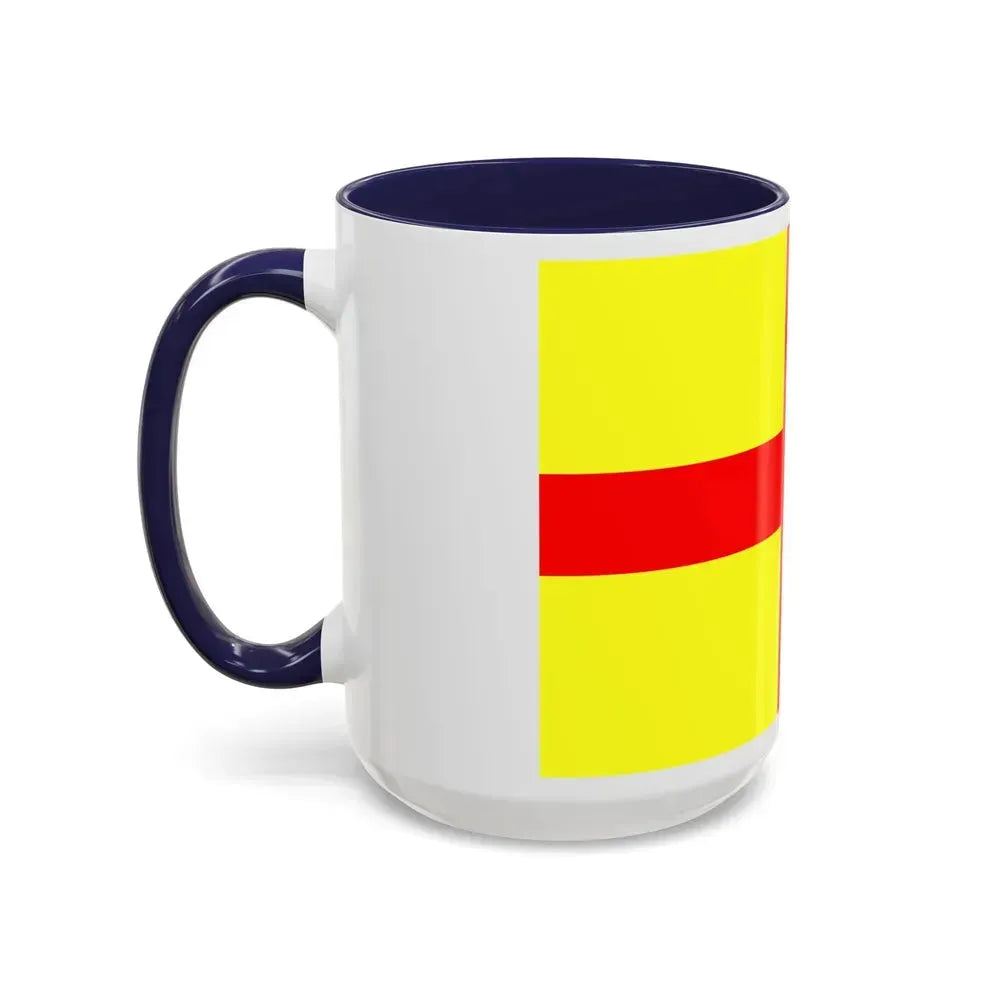 Flag of Lodi Italy - Accent Coffee Mug - Go Mug Yourself