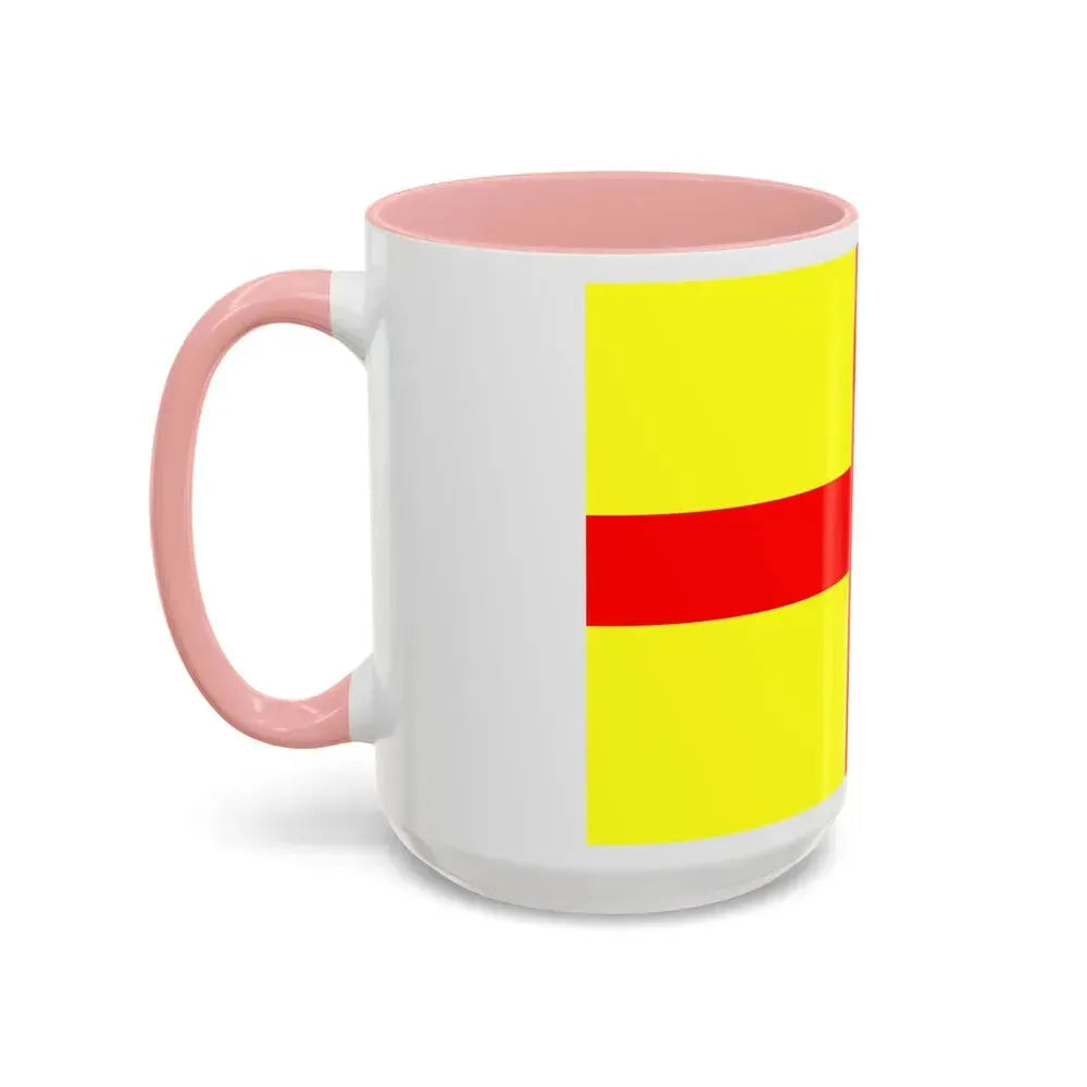 Flag of Lodi Italy - Accent Coffee Mug - Go Mug Yourself