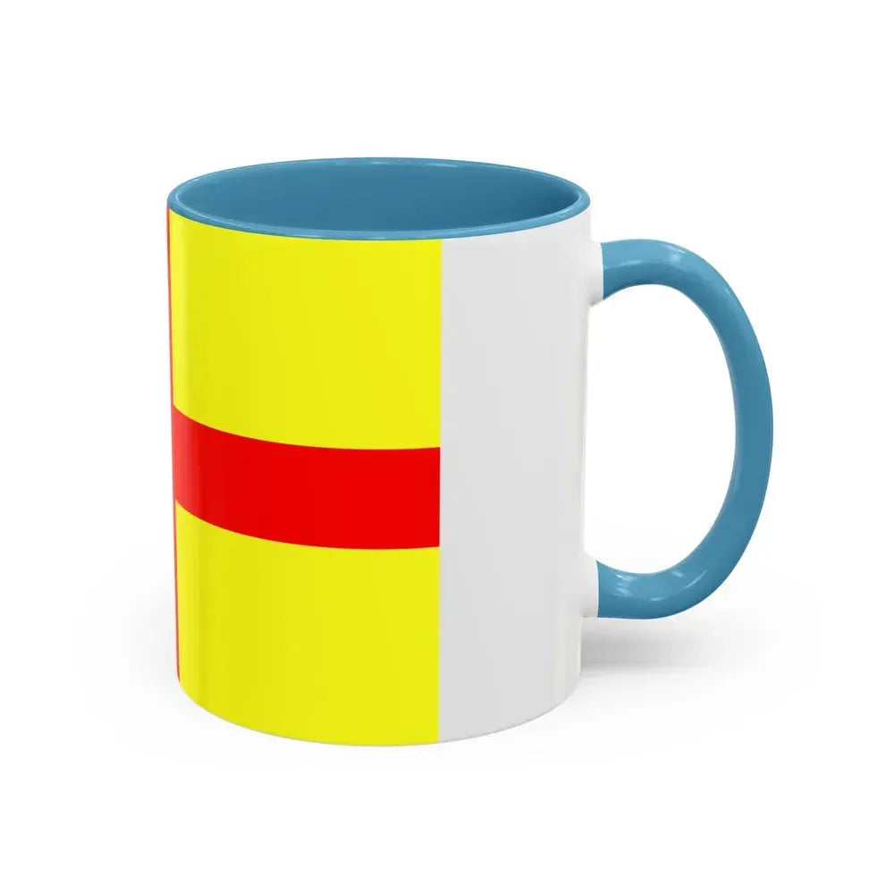 Flag of Lodi Italy - Accent Coffee Mug - Go Mug Yourself